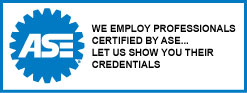 ASE certified badge